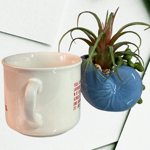 Mug I Love Crazy & Motel Coffee Tea Mug Cup w/Heart Mint Condition Pre-Owned - Picture 4 of 10